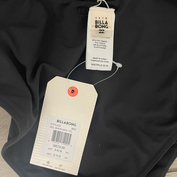 NWT Billabong Sol Searcher One Piece Swimsuit Size Medium - Picture 5 of 5